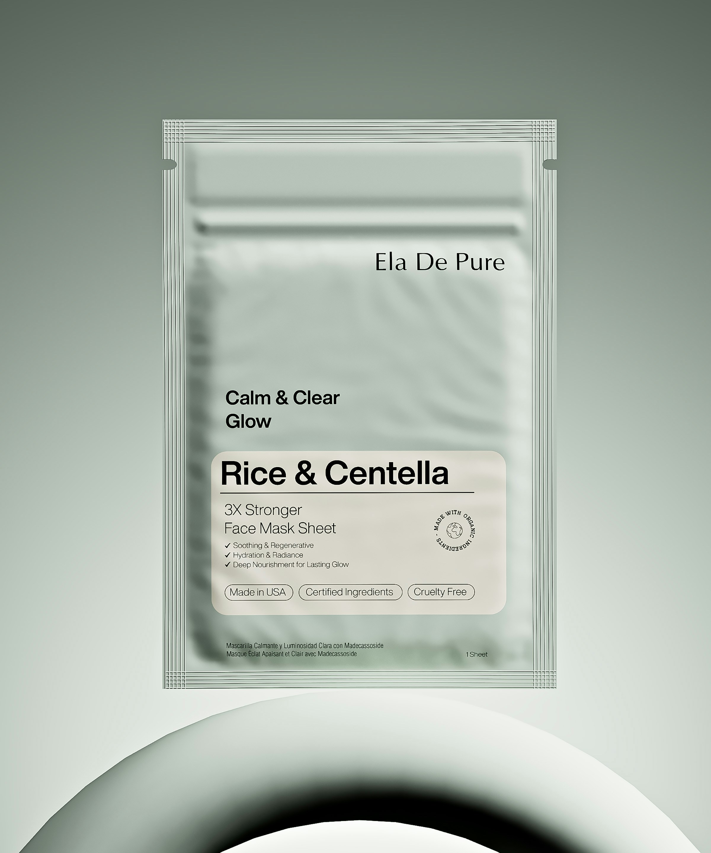 Ela De Pure Rice & Centella Mask