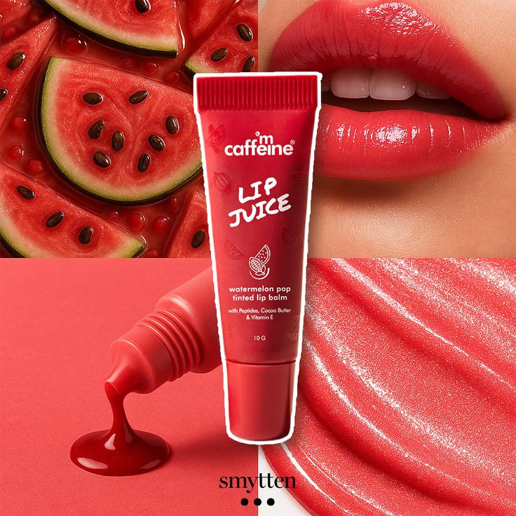 mCaffeine Watermelon Lip Balm